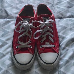 low top red converse